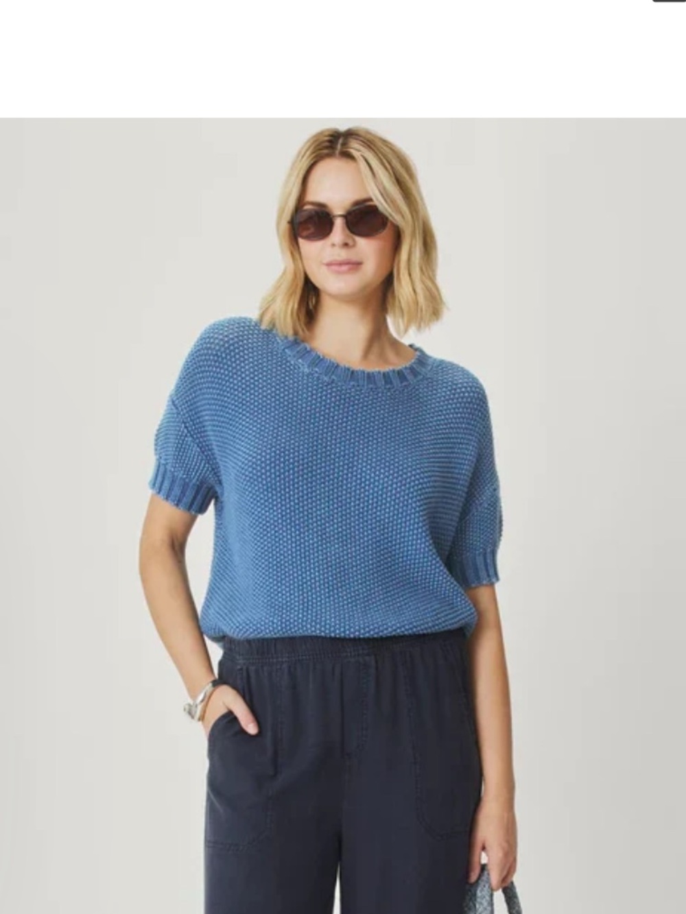 Splendid Annmarie short sleeve sweater NWT